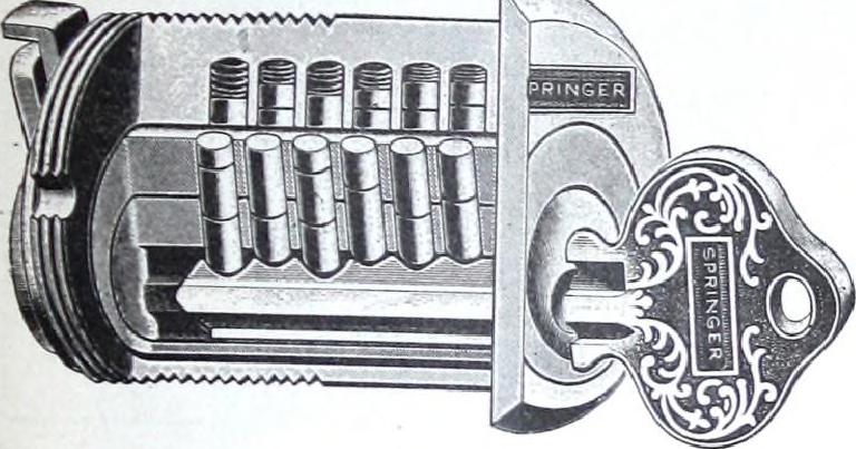 Master key turning in a lock cylinder